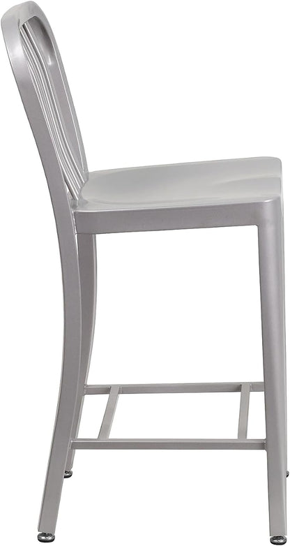 Flash Furniture 24" Commercial Grade Metal Counter Height Stool - Image 7