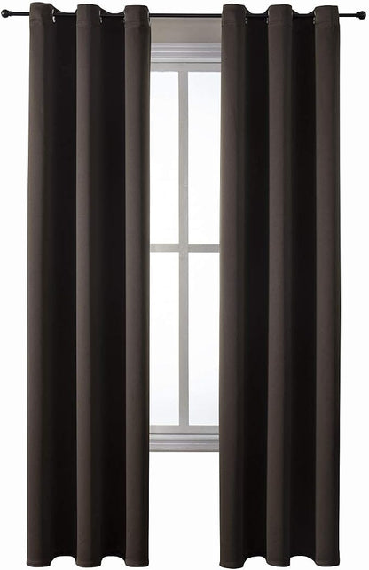 ChrisDowa Blackout Curtains for Bedroom and Living Room 84 Inches Long | 2 - Image 7