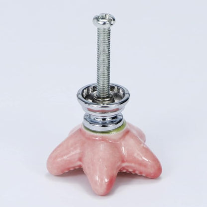 Starfish Drawer Knobs Coastal Kitchen Cabinet Knos Beach Themeb Knob Ceramic - Image 6