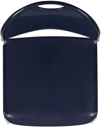 Flash Furniture HERCULES Series 880 lb. Capacity Navy Ultra-Compact Stack Chair - Image 6