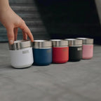 Matte 6.5 oz Yerba Mate Gourd and Bombilla Set - Includes DS Pro Box - BPA Free Yerba Mate Set Kit with Mate Straw, Elegant Design, Non-Slip Base (Blue)