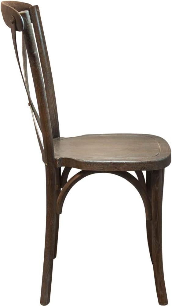 EMMA + OLIVER 2-Pack Wooden X-Back Dining Chair - Image 5