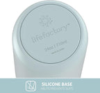 Lifefactory 24-Ounce Stainless Steel Vacuum-Insulated Sport Bottle, Mint