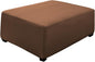 Super Stretch Ottoman Cover- Soft Form Fit Ottoman Cover Rectangular Ottoman by UOIJAY
