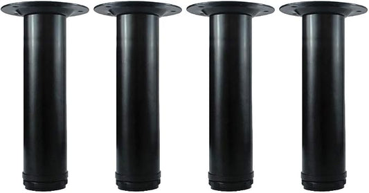 QLLY 8 Inch Adjustable Metal Coffee Table Legs, Heavy Duty Round Furniture Legs by QLLY