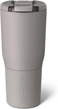 BrüMate Nav 25oz 100% Leak Proof Insulated Travel Tumbler with Magnetic BevLock™ Lid - Double Wall Cup-Holder Friendly Stainless Steel Mug (Mocha)