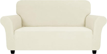 ZNSAYOTX Super Stretch Loveseat Covers, New Striped Love Seat Slipcover - Image 7