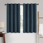 MIULEE 100% Blackout Linen Curtains by MIULEE