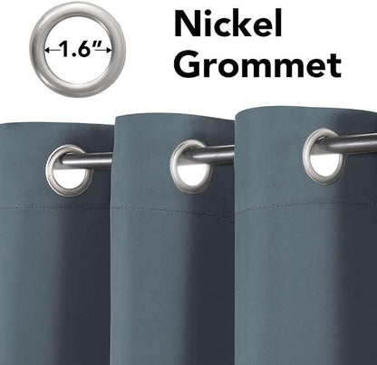 H.VERSAILTEX Blue Blackout Curtains - Image 4