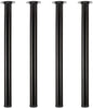 QLLY 28 inch Adjustable Metal Desk Legs, Heavy Duty Furniture Table Legs by QLLY