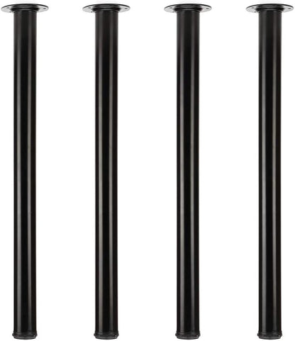 QLLY 27.5 inch/ 70cm Adjustable Metal Desk Legs, Heavy Duty Furniture Table Legs by QLLY