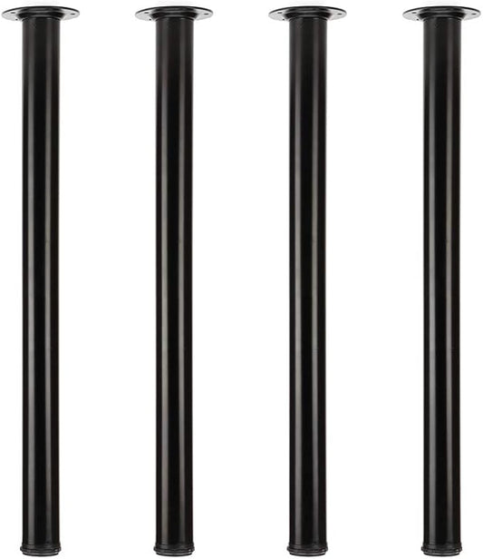 QLLY 27.5 inch/ 70cm Adjustable Metal Desk Legs, Heavy Duty Furniture Table Legs by QLLY
