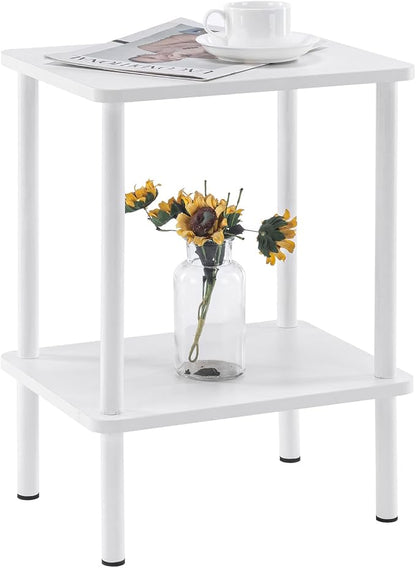 Apicizon 2 Tier End Table, Small Side Table by APICIZON
