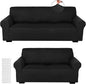 Peryiter 2 Pcs Sofa Covers Couch and Loveseat Covers Set Stretch Sofa Slipcover by Peryiter