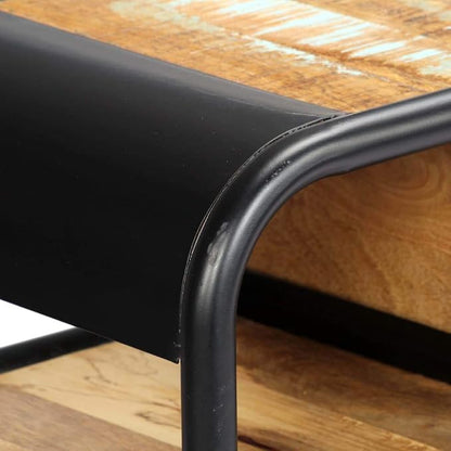 Console Table 46.5"x11.8"x29.5" Solid Reclaimed Wood End Table End Tables - Image 6