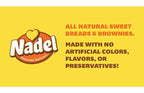 Nadel - Naturally Delicious Sweet Breads Variety Pack (Banana Walnut, Cappuccino Chocolate Chip, Carrot Walnut, Zucchini Walnut). (12 Pack, 3 Breads Per Flavor)