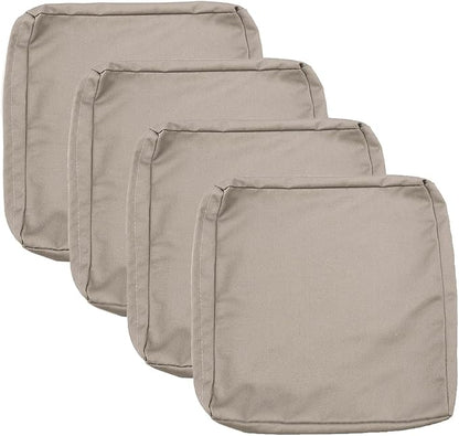 Sqodok Patio Cushion Cover 19x19 inch, Outdoor Seat Cushion Slip Cover by Sqodok