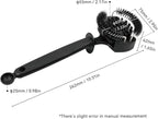 watchget Espresso Coffee Machine Cleaning Brush Espresso Group Head Cleaning Brush Detachable 360°Nylon Bristles Espresso Machine Cleaning Tool V2 58mm