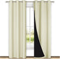 NICETOWN Room Warming Blackout Curtains 80 inches Long, Full Light Blocking by NICETOWN