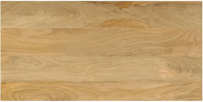 Solid Mango Wood Coffee Table 39.4"x19.7"x13.8" Rectangular Accent Table - Image 5