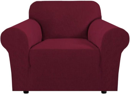 H.VERSAILTEX Armchair Cover High Stretch Sofa Slipcover 1 Piece Couch Covers by HVERSAILTEX