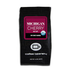 Half Caff Michigan Cherry Flavored Coffee | 12oz Ground | 100% Specialty Arabica