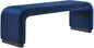 Modway EEI-6734-BLK-MID Koda Performance Velvet Waterfall Long Bench by Modway