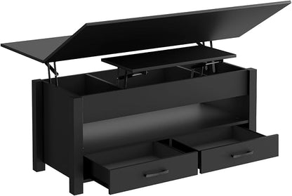 Garvee 40" Coffee Table Lift Top, Converts to Dining Table - Image 8