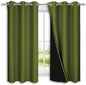 NICETOWN 100% Blackout Short Curtains by NICETOWN