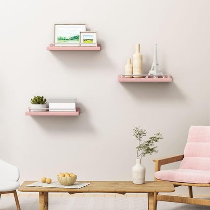 RYOFOBETTO Small Floating Shelf, 6X9 Inches Farmhouse Wall Shelves - Image 5