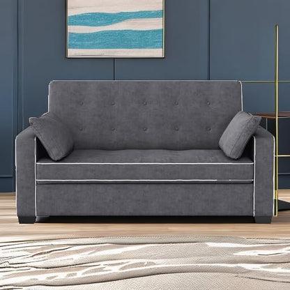 Serta Ainsley 72.6" Convertible Sleeper Sofa, Queen Size, Dreamcoil Comfort - Image 2