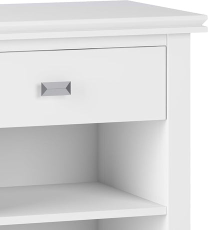 SIMPLIHOME Artisan Solid Wood 24 inch Wide Transitional-Style Bedside - Image 4