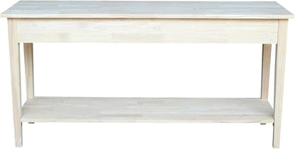 IC International Concepts Spencer Server Extended Length Console Table - Image 4