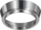 51mm Magnetic Dosing Funnel V2, MATOW Stainless Steel Espresso Dosing Ring with 8 Magnets Compatible with 51mm Espresso Portafilter