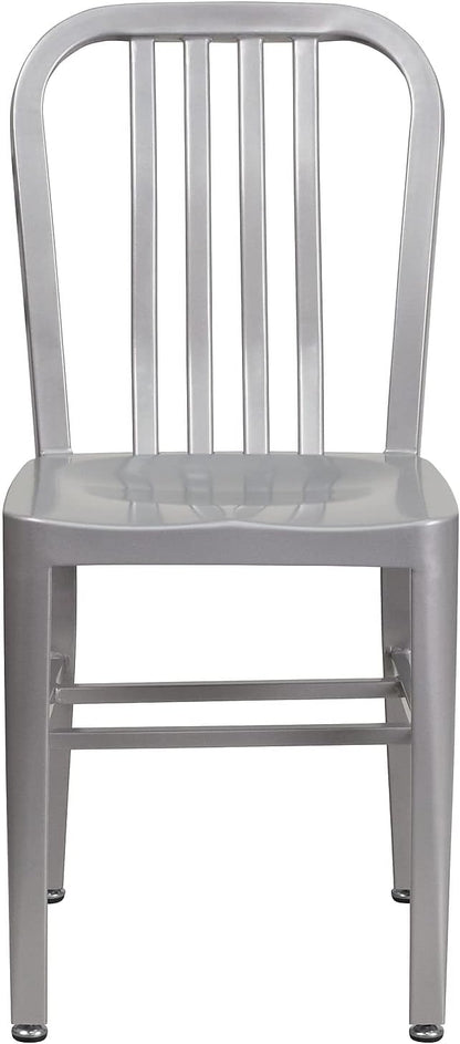 Flash Furniture Gael Indoor/Outdoor Modern Metal Dining Chairs, - Image 5
