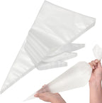 Extra Large 26 inch Piping Bags 50 Pack - HOMIOVEXXL Disposable Piping Bags Thickened Pastry Bags Frosting Bags Anti Burst Cake Decorating Bags for Cake Decorating