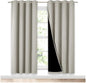NICETOWN 100% Blackout Window Curtain Panels, Full Light Blocking Drapes by NICETOWN