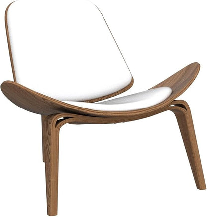OAKHAM Comfy Shell Chair, Mid Century Modern Accent Chair - Image 5