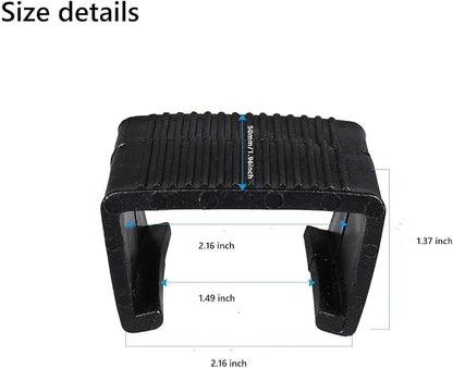 SUQ I OME Pack of 10 Outdoor Patio Garden Wicker Rattan Furniture Aligment Sofa - Image 2