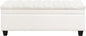 WUTUTUEE 51" Fabric Storage Ottoman Bench, Upholstered Rectangle End of Bed by WUTUTUEE