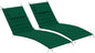 Sundale Outdoor Olefin Quilted Lounge Cushion Set of 2, Patio Foldable Chaise by SundaleOutdoor