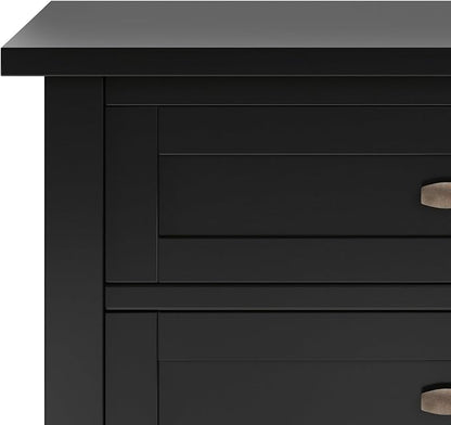 SIMPLIHOME Warm Shaker Bedside Table - Image 6