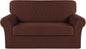 Turquoize Stretch Sofa Slipcover 2 Pieces Sofa Cover Couch Cover by Turquoize