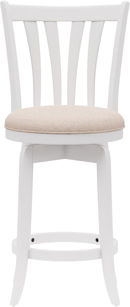 Hillsdale 25.5" Savana Wood Swivel Counter Height Stool - Image 10