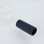 Portable glass coffee bean roaster - High borosilicate glass manual home coffee roasting kit, suitable for small batch roasting of nuts and coffee beans, stove-safe (50-80 grams capacity)
