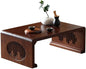 Vintage End Table, Japanese Style Tatami Coffee Tables Mortise and Tenon by Unknown
