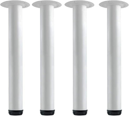 QLLY 16 Inch Adjustable Metal Coffee Table Legs, Heavy Duty Round Furniture Legs by QLLY