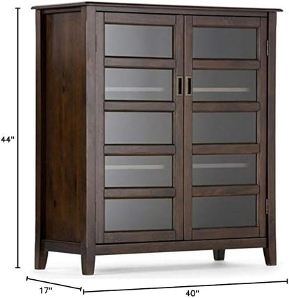 SIMPLIHOME Burlington Storage Cabinet - Image 12