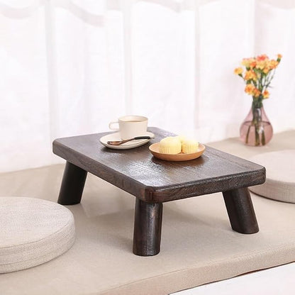CHICKEN Couch End Table Little Traditional Tea Table Long Paulownia Wood Asia - Image 6