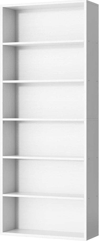 Shintenchi Bookshelf, 6-Tier Open Bookcase and Bookshelves, 6 Shelf Display by Shintenchi%7CFurnitureMadeforRealLife